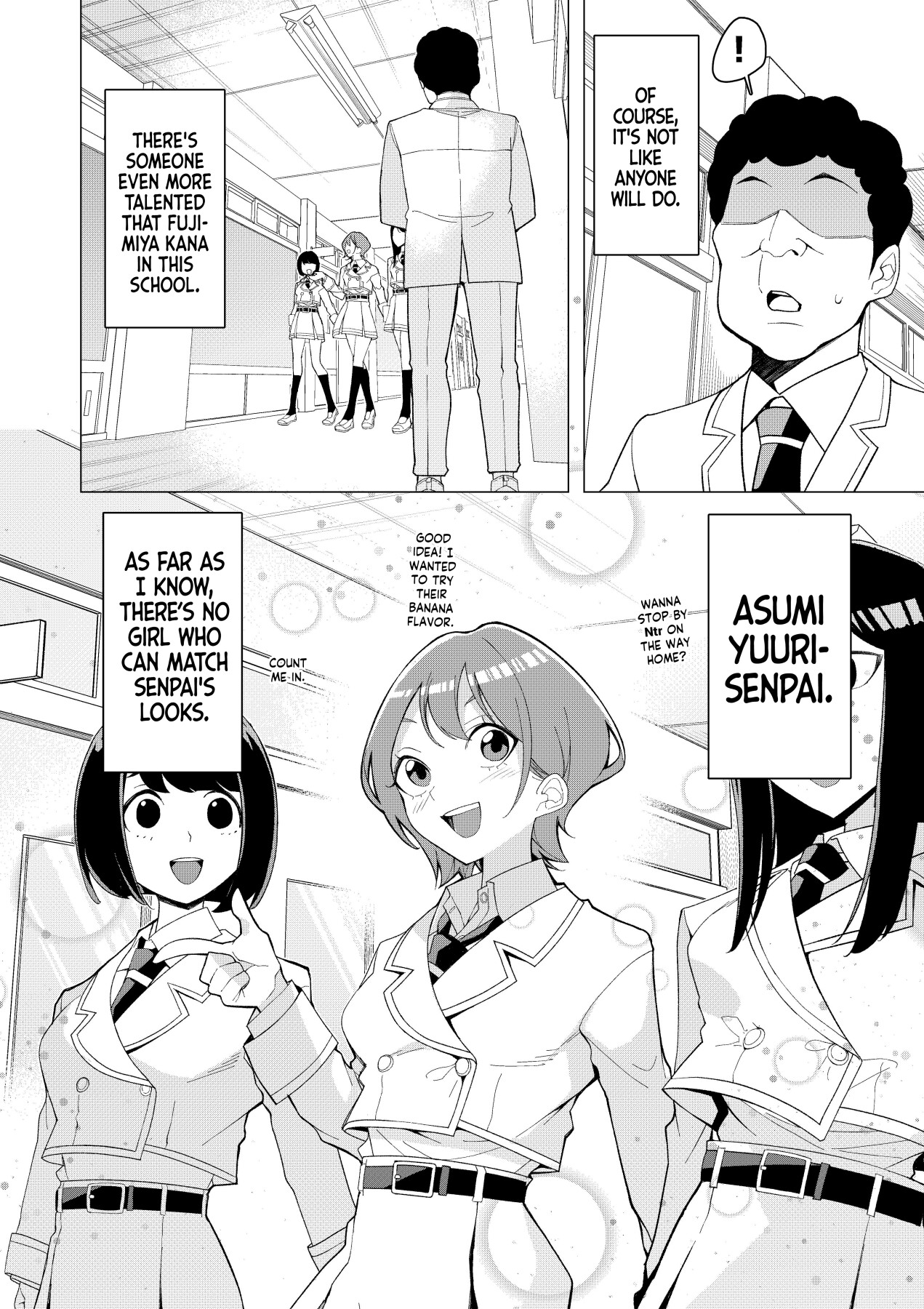 Hentai Manga Comic-With a hypnosis app! ~ We tried to produce a charismatic high school model into a super perverted pussy entertainer ~-Chapter 1 ~-3